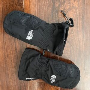Girls North Face Mittens size Large